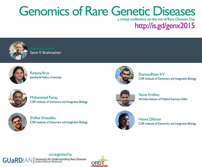 Conference on Genomics of Rare Genetic Diseases